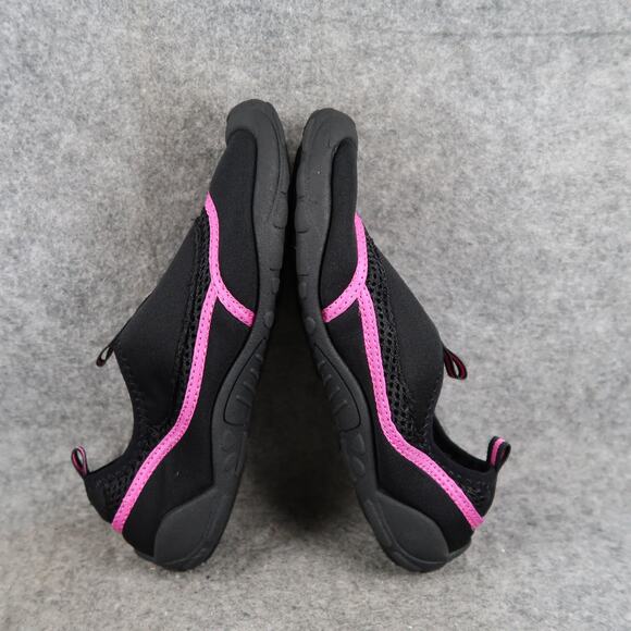 Champion Water Shoes Womens 5 6 Slip On Beach Swim Black Pink Flat Outdoor Sport - Picture 9 of 12